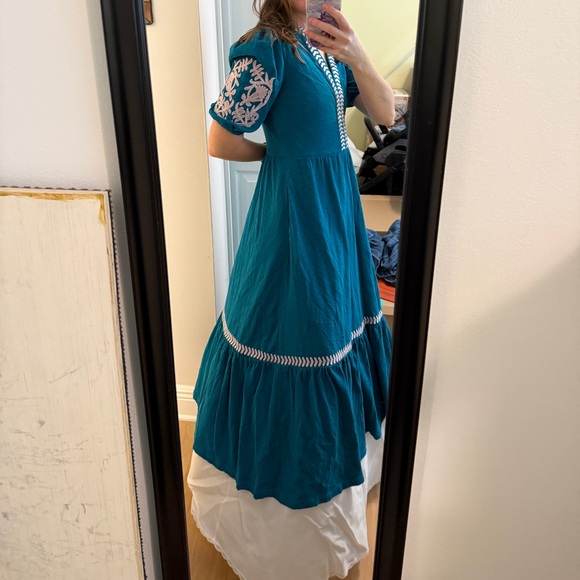 Malco Modes made in USA 3 layer a line floor length formal petticoat - Picture 8 of 8